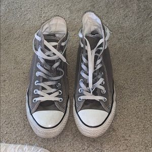 Well Worn High Top Converse
